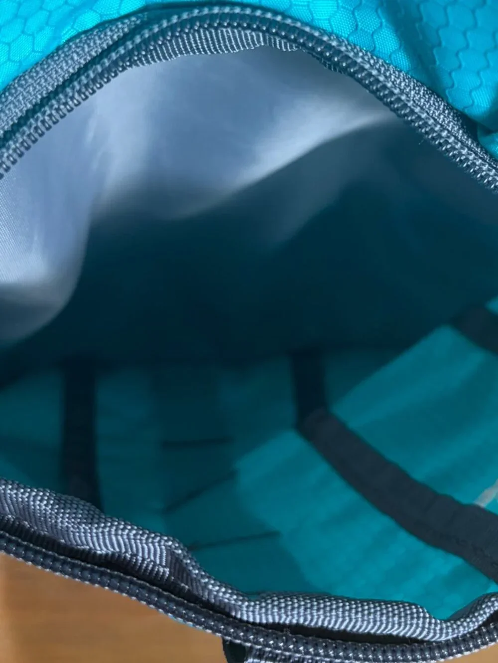 Adidas Stratton III Backpack Teal/Gray/Rainbow Bottom 4 Zipper Compartments EUC - Picture 9 of 10
